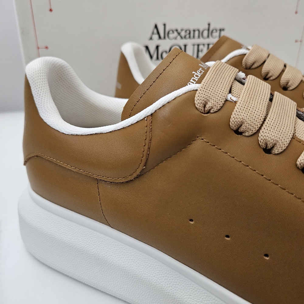Alexander McQueen Oversized  Men's Sneakers Size 11 Or 45  Faggio - Picture 14 of 16